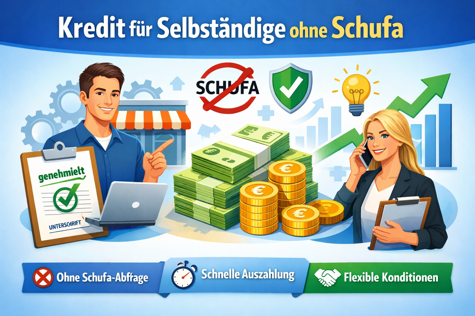 Kredit ohne Schufa
