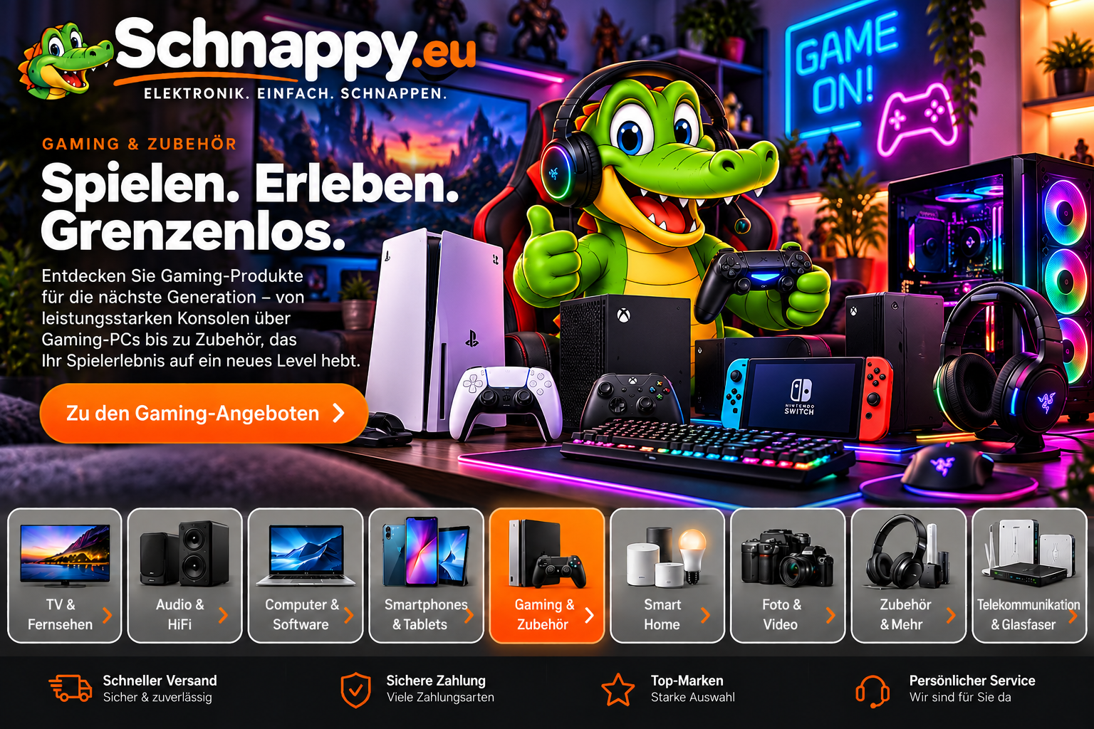Schnappy.eu – Gaming & Zubehör