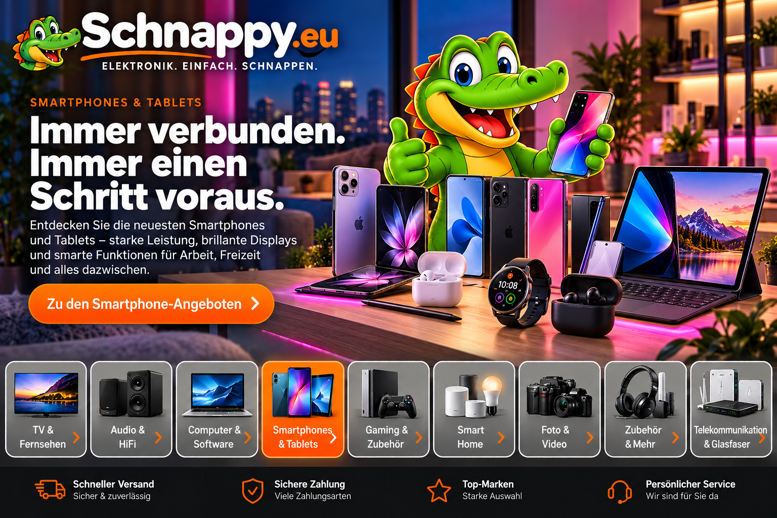 Schnappy.eu – Smartphones & Tablets